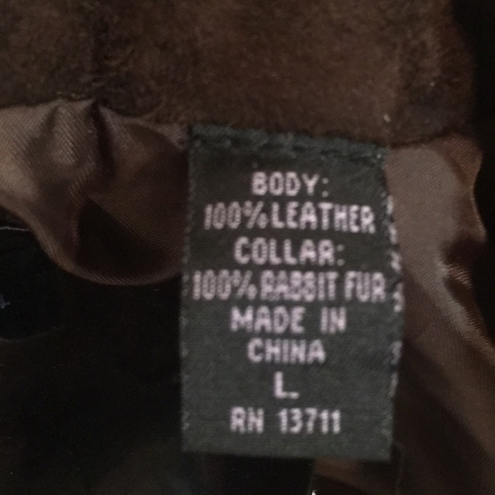 Context Women's Dark Brown Suede Button-Up Jacket - Picture 7 of 8
